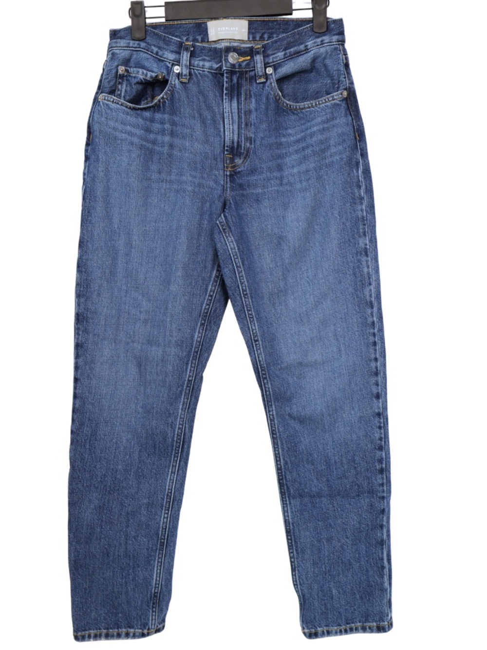 Everlane Jeans Size 25 High Rise Straight Leg Denim Blue